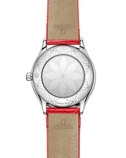 Omega De Ville Mini Trésor 26 mm, acciaio su alligatore 428.18.26.60.04.003 - immagine 2