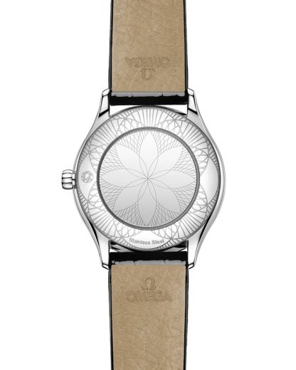 Omega De Ville Mini Trésor 26 mm, acciaio su cinturino di pelle 428.17.26.60.04.007 - immagine 2