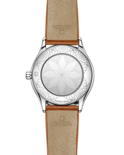 Omega De Ville Mini Trésor 26 mm, acciaio su pelle 428.17.26.60.04.005 - immagine 2