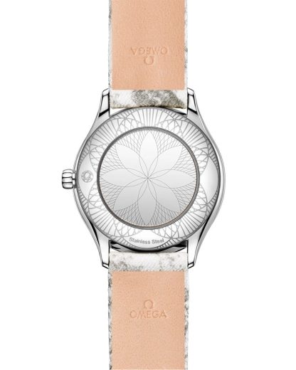 Omega De Ville Mini Trésor 26 mm, acciaio su toile de jouy 428.17.26.60.04.002 - immagine 2