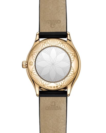 Omega De Ville Mini Trésor 26 mm, oro Moonshine™ su cinturino in tessuto 428.57.26.60.99.001 - immagine 2