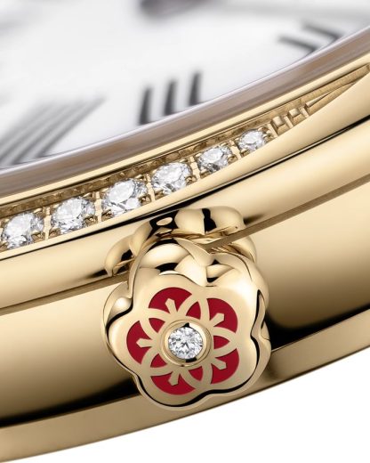Omega De Ville Mini Trésor 26 mm, oro Moonshine™ su oro Moonshine™ 428.55.26.60.04.001 - immagine 4