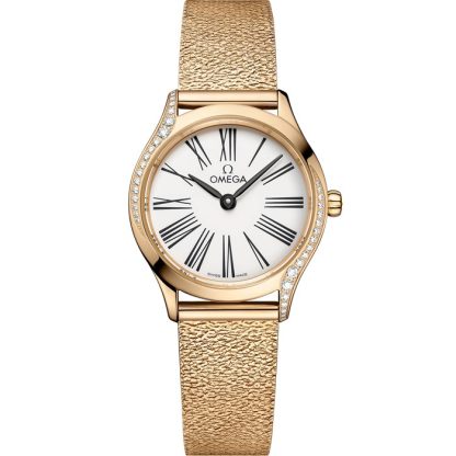 Omega De Ville Mini Trésor 26 mm, oro Moonshine™ su oro Moonshine™ 428.55.26.60.04.001