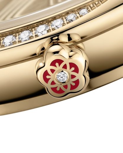 Omega De Ville Mini Trésor 26 mm, oro Moonshine™ su oro Moonshine™ 428.55.26.60.99.001 - immagine 4