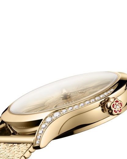 Omega De Ville Mini Trésor 26 mm, oro Moonshine™ su oro Moonshine™ 428.55.26.60.99.001 - immagine 5