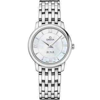 Omega De Ville Prestige 27,4 mm, acciaio su acciaio 424.10.27.60.05.001