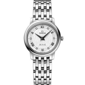 Omega De Ville Prestige 27,4 mm, acciaio su acciaio 424.10.27.60.52.002