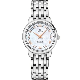 Omega De Ville Prestige 27,4 mm, acciaio su acciaio 424.10.27.60.55.001