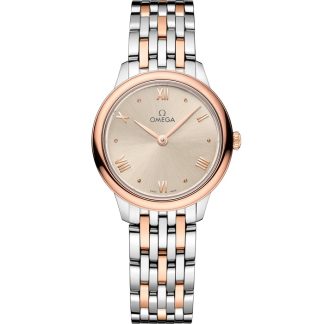 Omega De Ville Prestige 27,5 mm, acciaio-oro Sedna™ su acciaio-oro Sedna™ 434.20.28.60.09.001