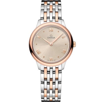 Omega De Ville Prestige 27,5 mm, acciaio-oro Sedna™ su acciaio-oro Sedna™ 434.20.28.60.09.001