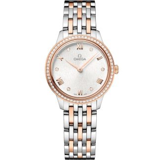 Omega De Ville Prestige 27,5 mm, acciaio-oro Sedna™ su acciaio-oro Sedna™ 434.25.28.60.52.001