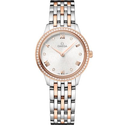 Omega De Ville Prestige 27,5 mm, acciaio-oro Sedna™ su acciaio-oro Sedna™ 434.25.28.60.52.001