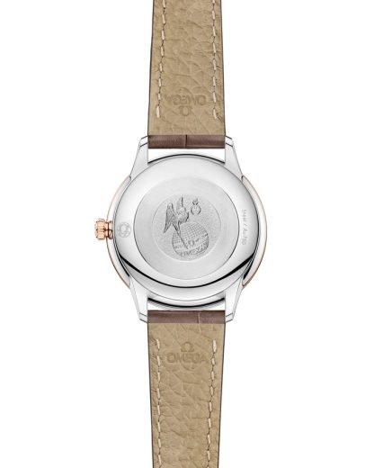 Omega De Ville Prestige 27,5 mm, acciaio-oro Sedna™ su cinturino di pelle 434.23.28.60.52.001 - immagine 2