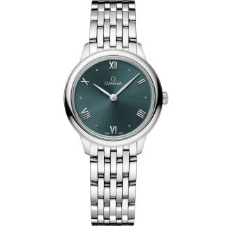 Omega De Ville Prestige 27,5 mm, acciaio su acciaio 434.10.28.60.10.001