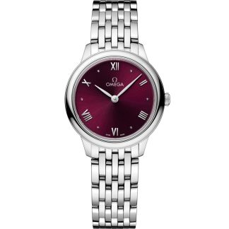 Omega De Ville Prestige 27,5 mm, acciaio su acciaio 434.10.28.60.11.001