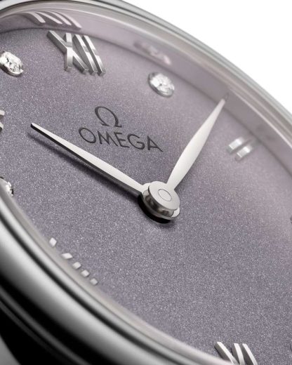Omega De Ville Prestige 27,5 mm, acciaio su cinturino di pelle 434.13.28.60.53.001 - immagine 3