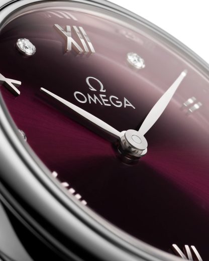 Omega De Ville Prestige 27,5 mm, acciaio su cinturino di pelle 434.13.28.60.61.001 - immagine 4