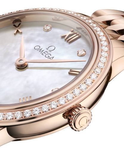 Omega De Ville Prestige 27,5 mm, oro Sedna™ su oro Sedna™ 434.55.28.60.55.001 - immagine 4