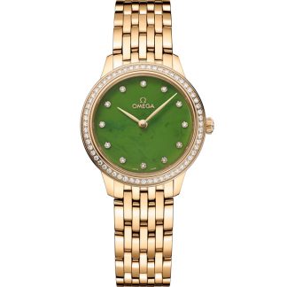 Omega De Ville Prestige 27,5 mm, oro giallo su oro giallo 434.55.28.60.99.001