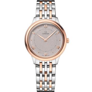 Omega De Ville Prestige 30 mm, acciaio-oro Sedna™ su acciaio-oro Sedna™ 434.20.30.60.02.001