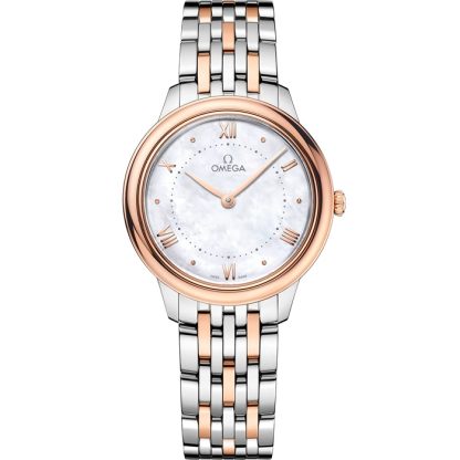 Omega De Ville Prestige 30 mm, acciaio-oro Sedna™ su acciaio-oro Sedna™ 434.20.30.60.05.001