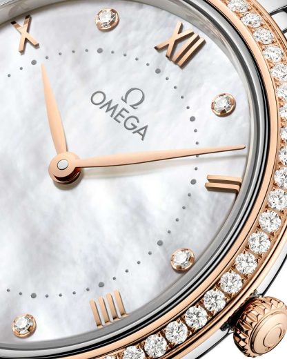 Omega De Ville Prestige 30 mm, acciaio-oro Sedna™ su acciaio-oro Sedna™ 434.25.30.60.55.001 - immagine 3