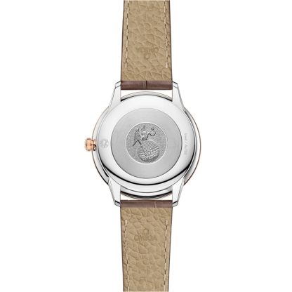 Omega De Ville Prestige 30 mm, acciaio-oro Sedna™ su cinturino di pelle 434.23.30.60.52.001 - immagine 2