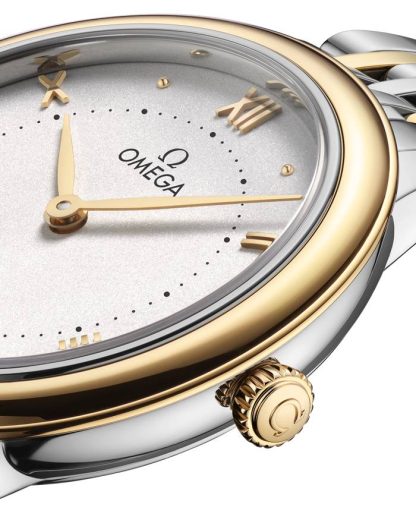 Omega De Ville Prestige 30 mm, acciaio-oro giallo su acciaio-oro giallo 434.20.30.60.02.002 - immagine 4
