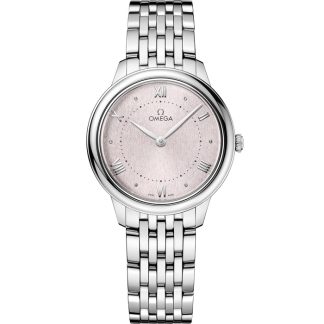 Omega De Ville Prestige 30 mm, acciaio su acciaio 434.10.30.60.02.001