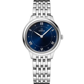 Omega De Ville Prestige 30 mm, acciaio su acciaio 434.10.30.60.03.001