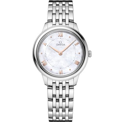 Omega De Ville Prestige 30 mm, acciaio su acciaio 434.10.30.60.05.001