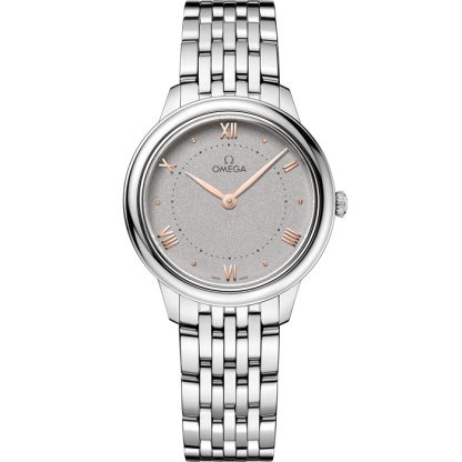 Omega De Ville Prestige 30 mm, acciaio su acciaio 434.10.30.60.06.001