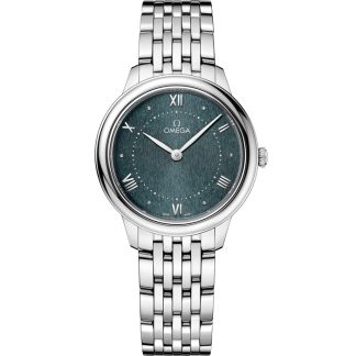 Omega De Ville Prestige 30 mm, acciaio su acciaio 434.10.30.60.10.001