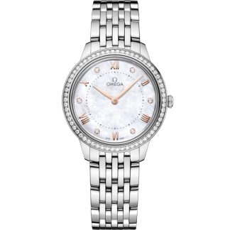 Omega De Ville Prestige 30 mm, acciaio su acciaio 434.15.30.60.55.001