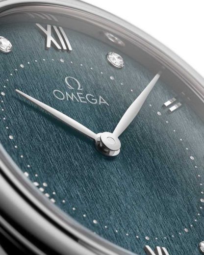 Omega De Ville Prestige 30 mm, acciaio su cinturino di pelle 434.13.30.60.60.001 - immagine 3