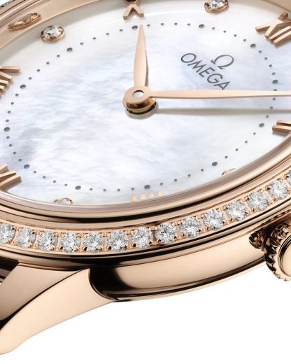 Omega De Ville Prestige 30 mm, oro Sedna™ su cinturino di pelle 434.58.30.60.55.001 - immagine 3