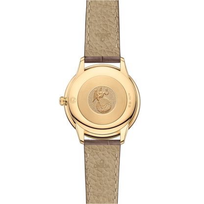 Omega De Ville Prestige 30 mm, oro giallo su cinturino di pelle 434.53.30.60.55.002 - immagine 2