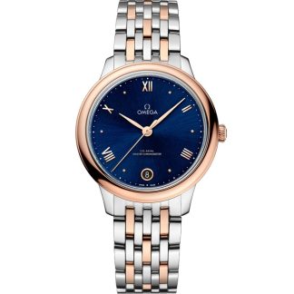 Omega De Ville Prestige 34 mm, acciaio-oro Sedna™ su acciaio-oro Sedna™ 434.20.34.20.03.001