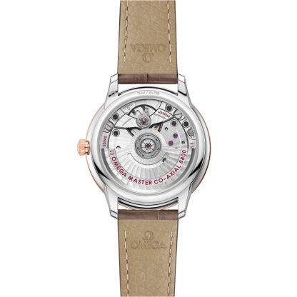 Omega De Ville Prestige 34 mm, acciaio-oro Sedna™ su cinturino di pelle 434.23.34.20.52.001 - immagine 2