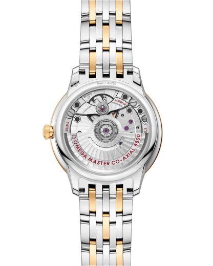 Omega De Ville Prestige 34 mm, acciaio-oro giallo su acciaio-oro giallo 434.25.34.20.58.001 - immagine 2