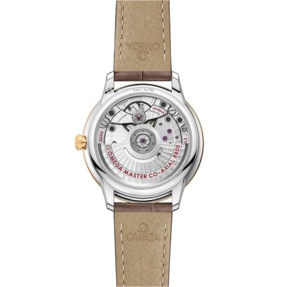 Omega De Ville Prestige 34 mm, acciaio-oro giallo su cinturino di pelle 434.23.34.20.52.002 - immagine 2
