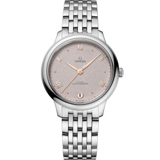Omega De Ville Prestige 34 mm, acciaio su acciaio 434.10.34.20.02.002