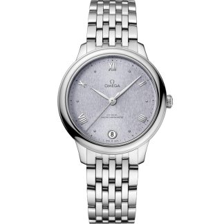 Omega De Ville Prestige 34 mm, acciaio su acciaio 434.10.34.20.03.001