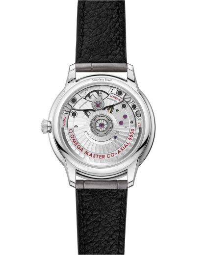 Omega De Ville Prestige 34 mm, acciaio su cinturino di pelle 434.13.34.20.52.001 - immagine 2