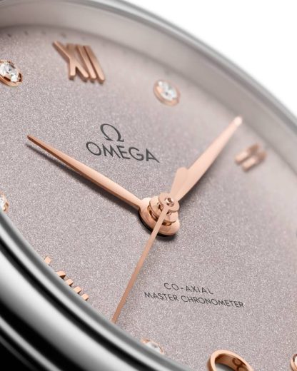 Omega De Ville Prestige 34 mm, acciaio su cinturino di pelle 434.13.34.20.52.002 - immagine 3