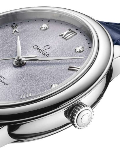 Omega De Ville Prestige 34 mm, acciaio su cinturino di pelle 434.13.34.20.53.001 - immagine 3