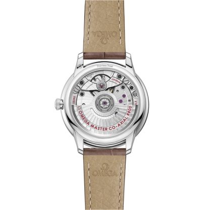 Omega De Ville Prestige 34 mm, acciaio su cinturino di pelle 434.13.34.20.55.001 - immagine 2