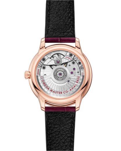 Omega De Ville Prestige 34 mm, oro Sedna™ su cinturino di pelle 434.58.34.20.55.001 - immagine 2