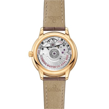 Omega De Ville Prestige 34 mm, oro giallo su cinturino di pelle 434.53.34.20.55.002 - immagine 2