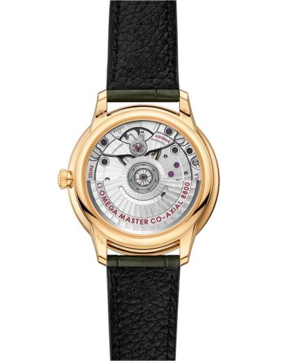 Omega De Ville Prestige 34 mm, oro giallo su cinturino di pelle 434.58.34.20.55.002 - immagine 2
